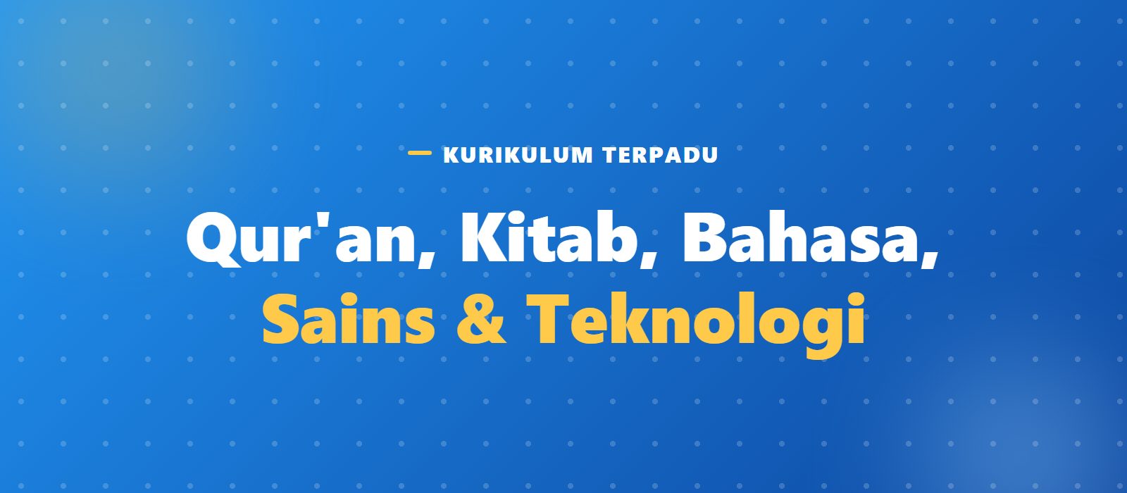 Kurikulum Terpadu